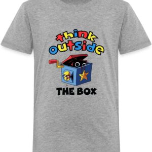 Women's Outside the Box Typography Graphic T-Shirt
