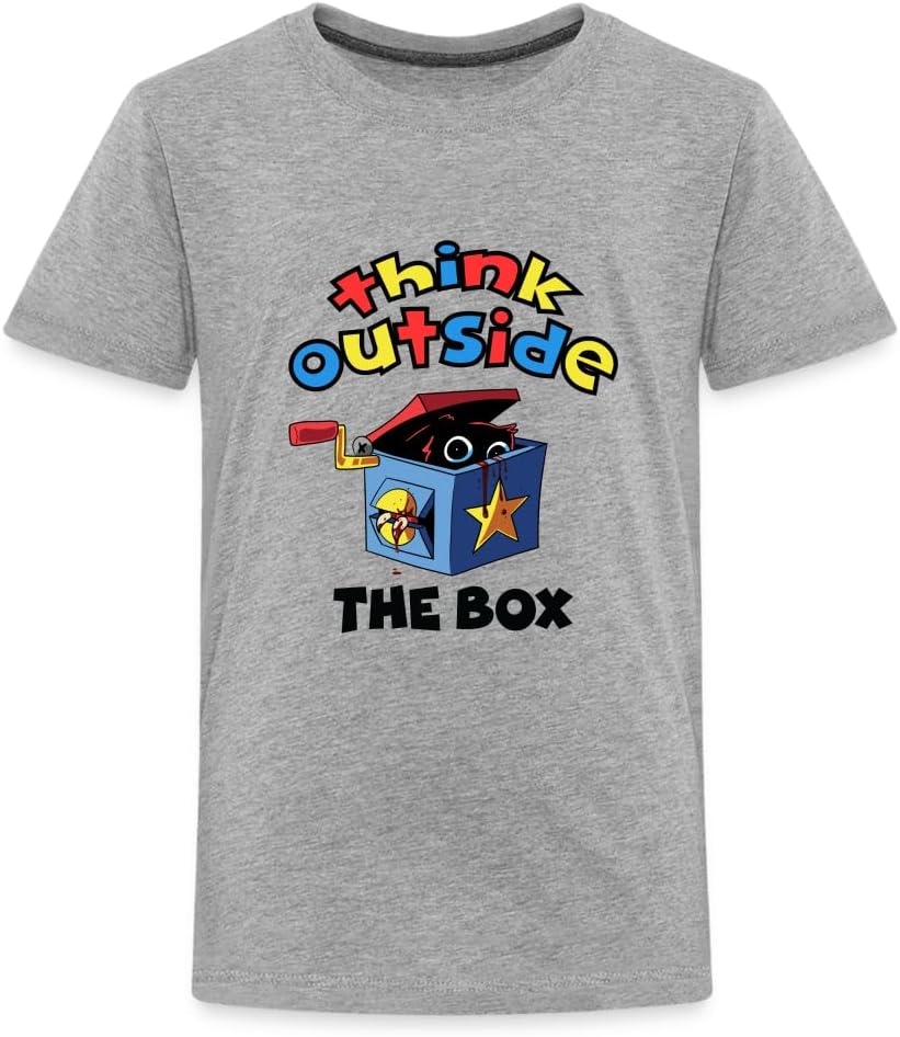 Women's Outside the Box Typography Graphic T-Shirt