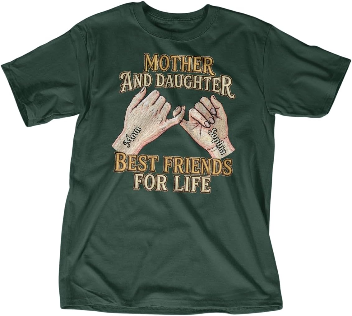 Women's Mother Daughter Best Friend Graphic T-Shirt - Image 5