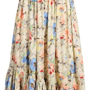 Women's Painted Garden Floral Casual Summer Dress