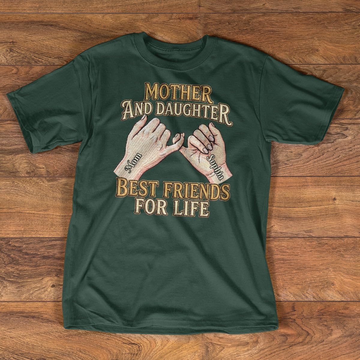 Women's Mother Daughter Best Friend Graphic T-Shirt - Image 4