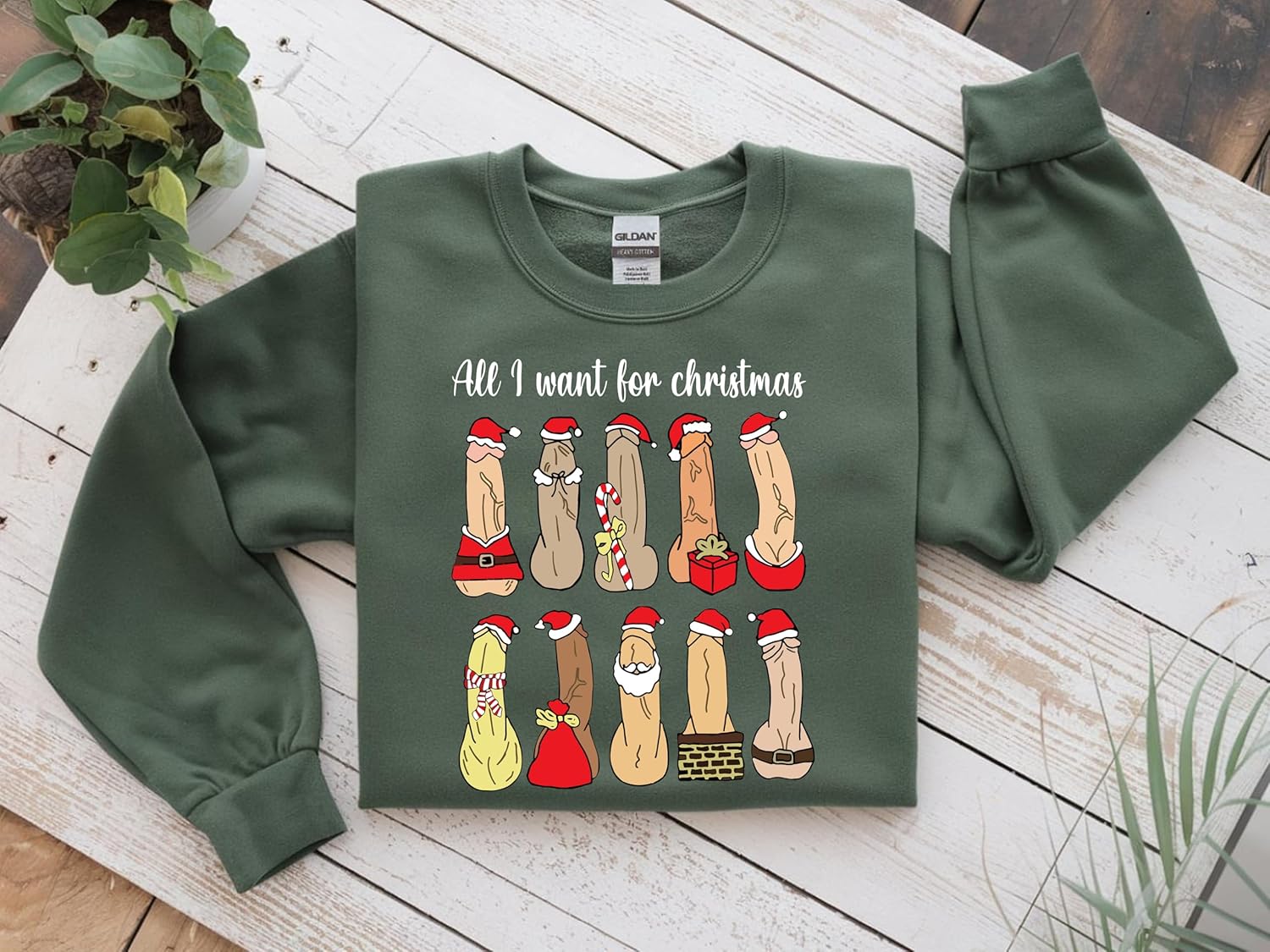 Women’s All I Want for Christmas Sweater