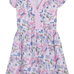 Women's Pintuck Sleeveless Casual Summer Midi Dress