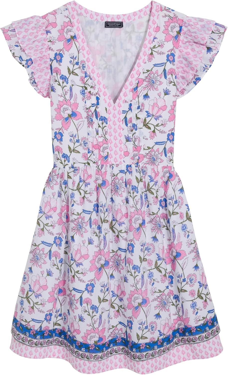 Women's Pintuck Sleeveless Casual Summer Midi Dress