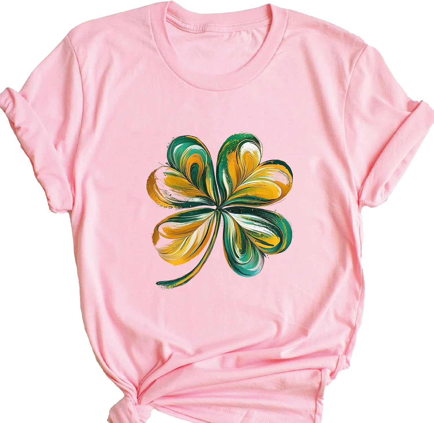 Women's Blessed Patrick's Day Festive Graphic Sweater - Image 5